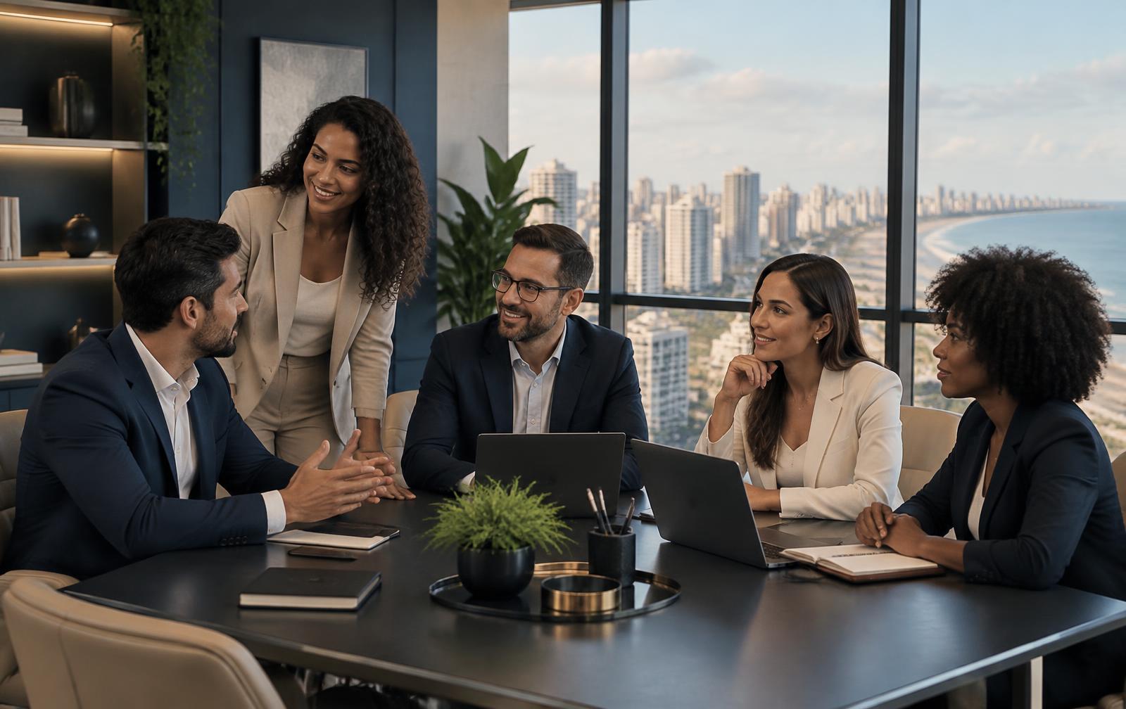Equipe AVA Capital em colaboração
